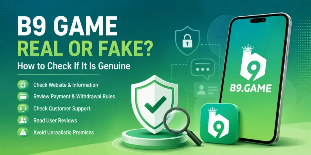 B9 Game Real or Fake