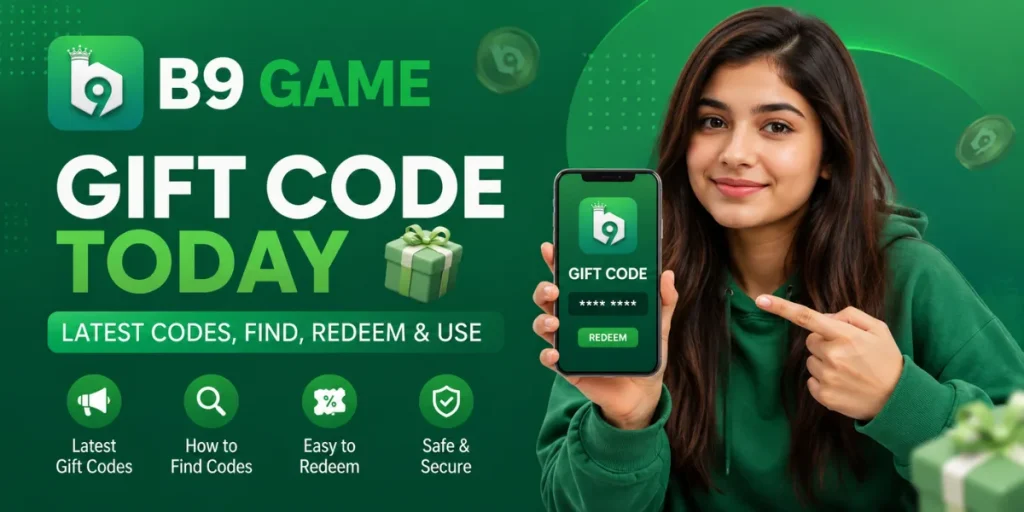 B9 Game Gift Code Today